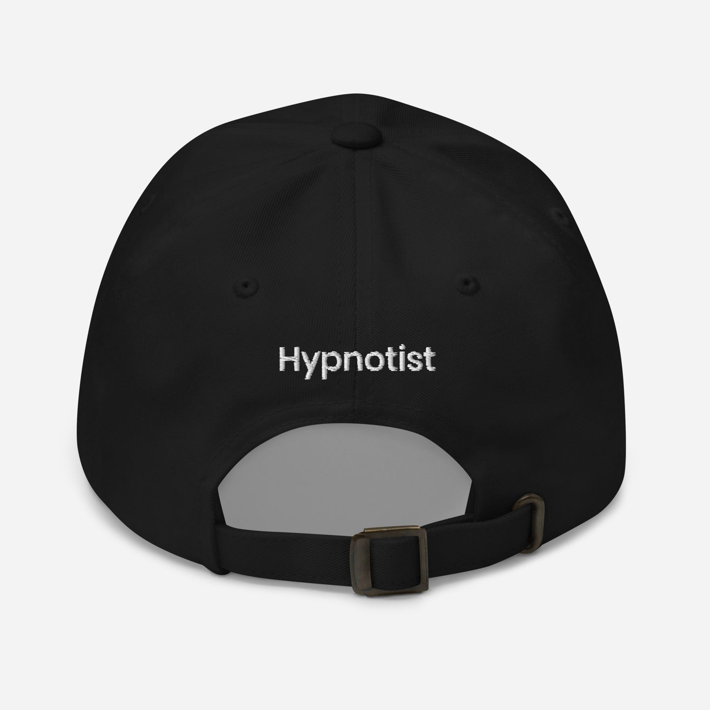 Mike Mandel Hypnosis Colorful Logo Dad Hat Dark Background