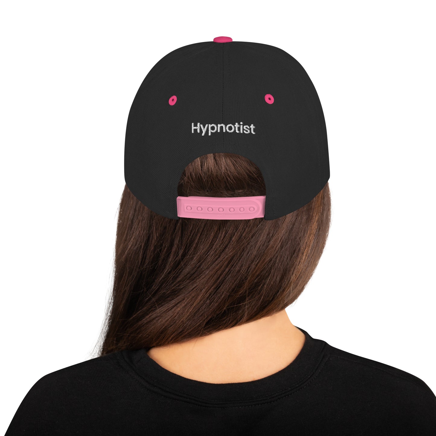 Mike Mandel Hypnosis Light Plain Logo Snapback Hat