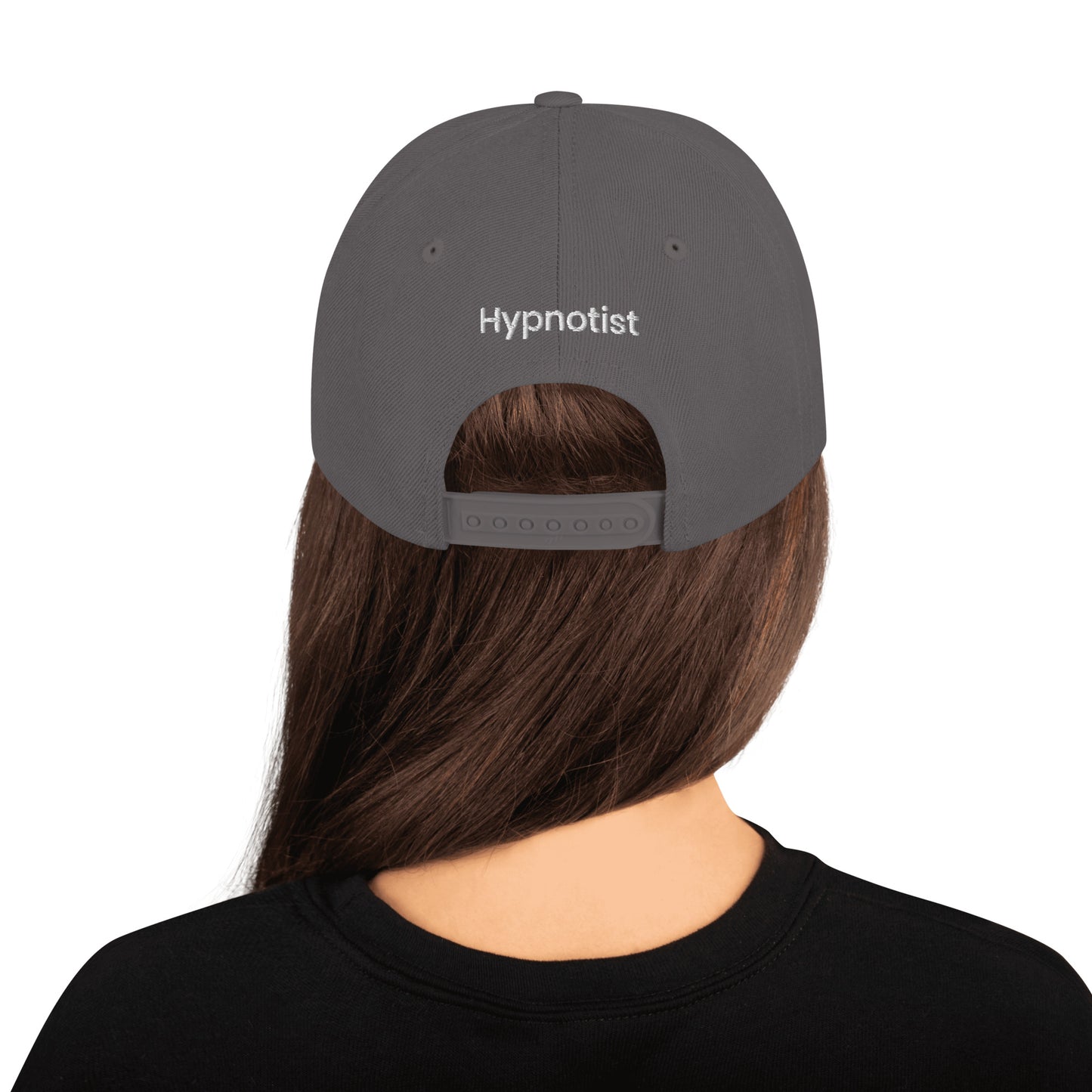 Mike Mandel Hypnosis Light Plain Logo Snapback Hat