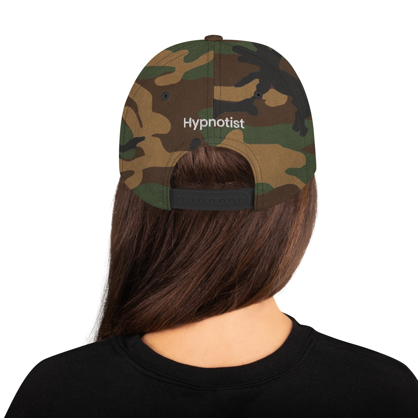 Mike Mandel Hypnosis Light Plain Logo Snapback Hat