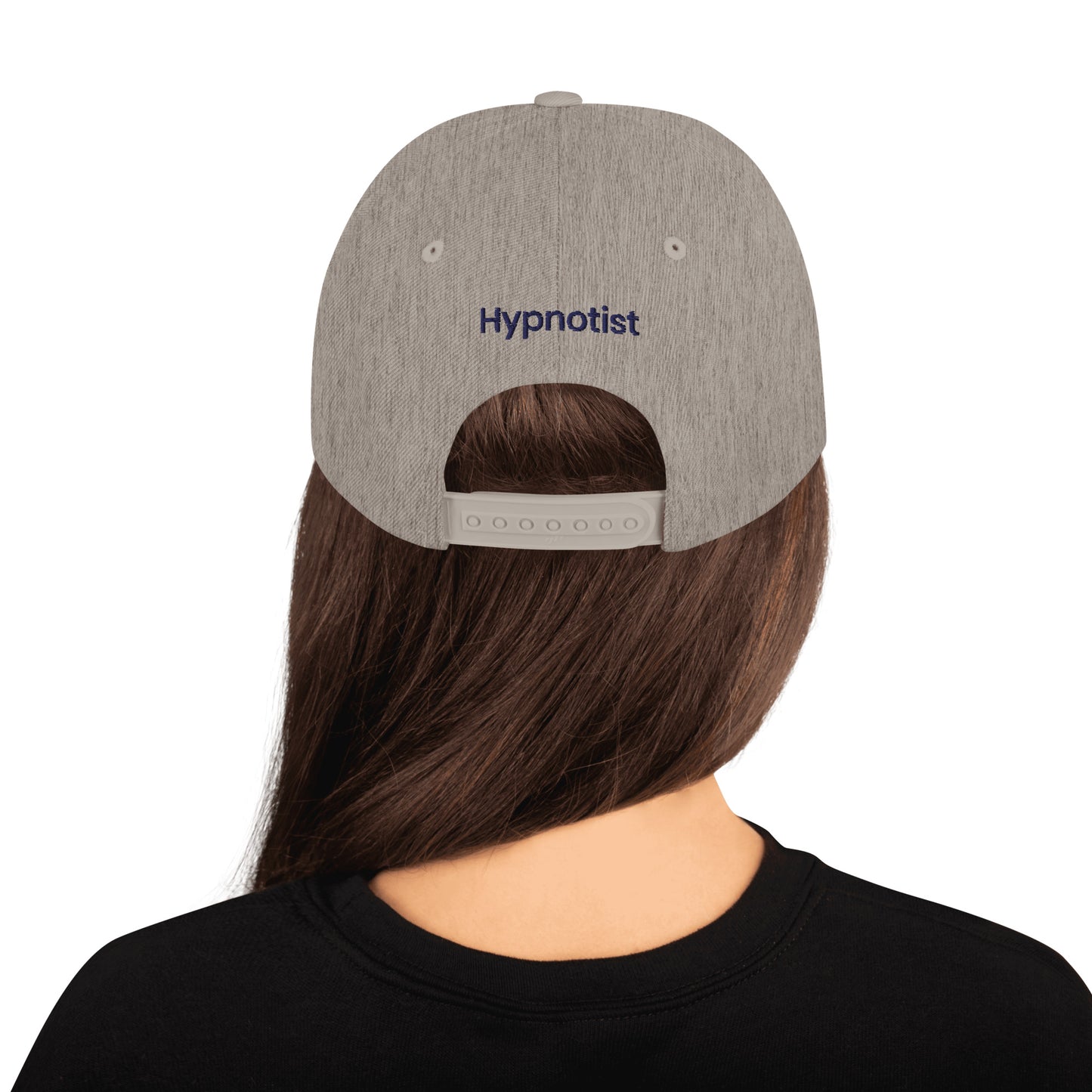 Mike Mandel Hypnosis Dark Plain Logo Snapback Hat