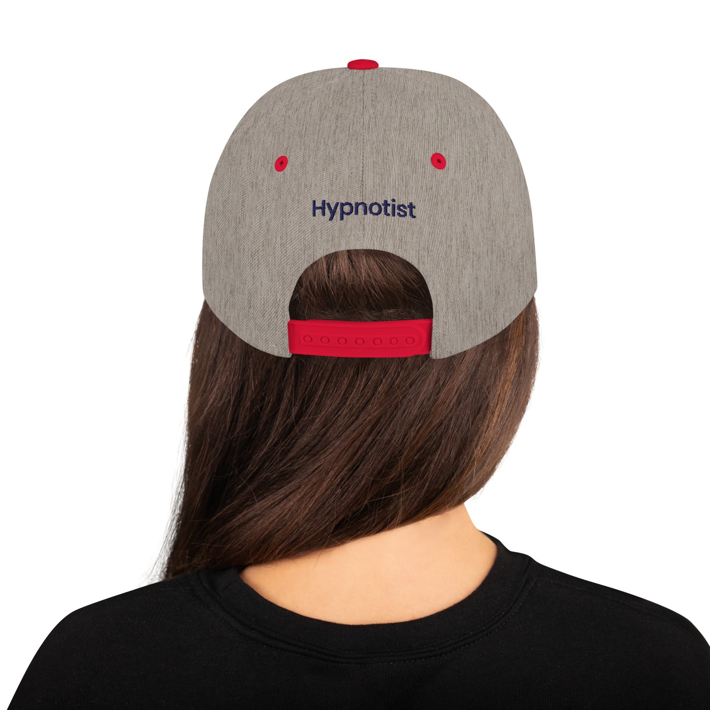 Mike Mandel Hypnosis Dark Plain Logo Snapback Hat