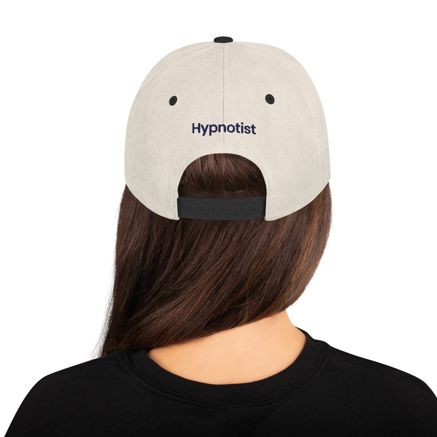 Mike Mandel Hypnosis Dark Plain Logo Snapback Hat