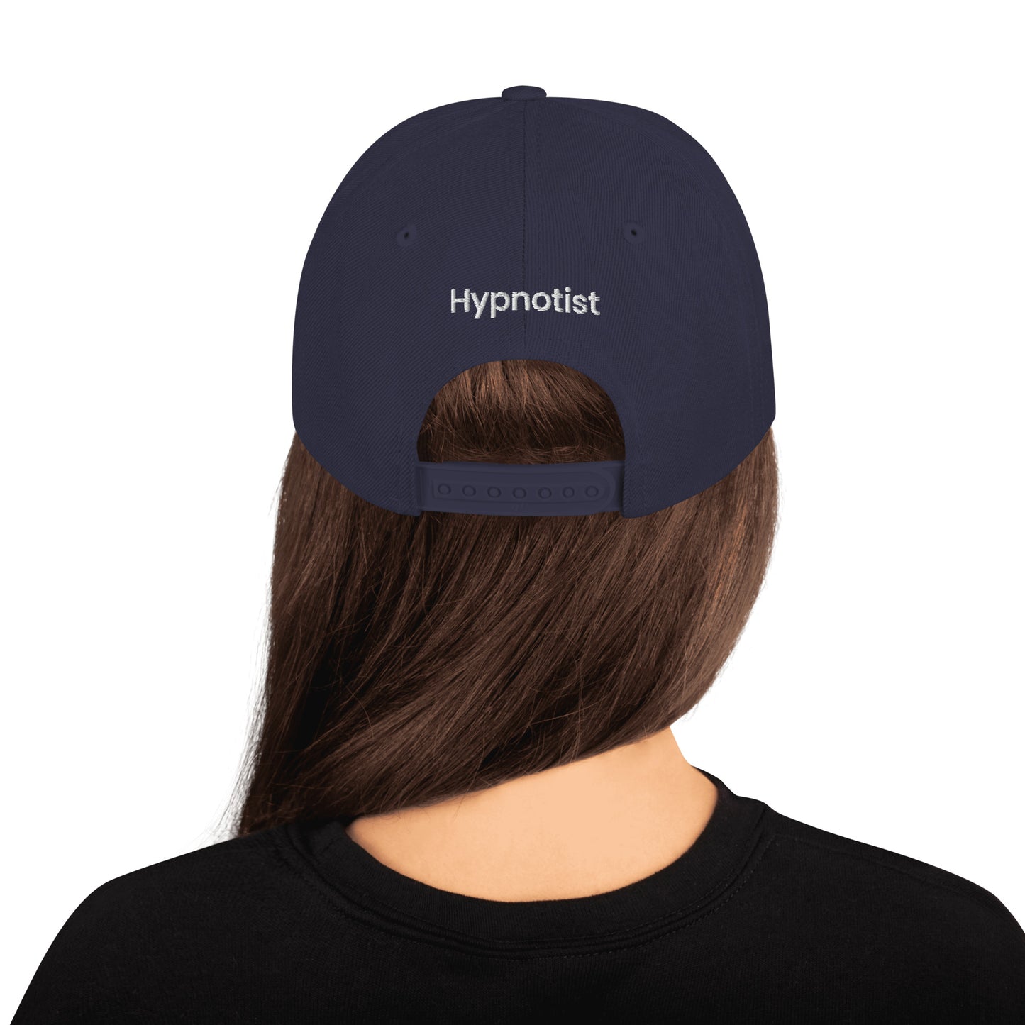 Mike Mandel Hypnosis Light Plain Logo Snapback Hat