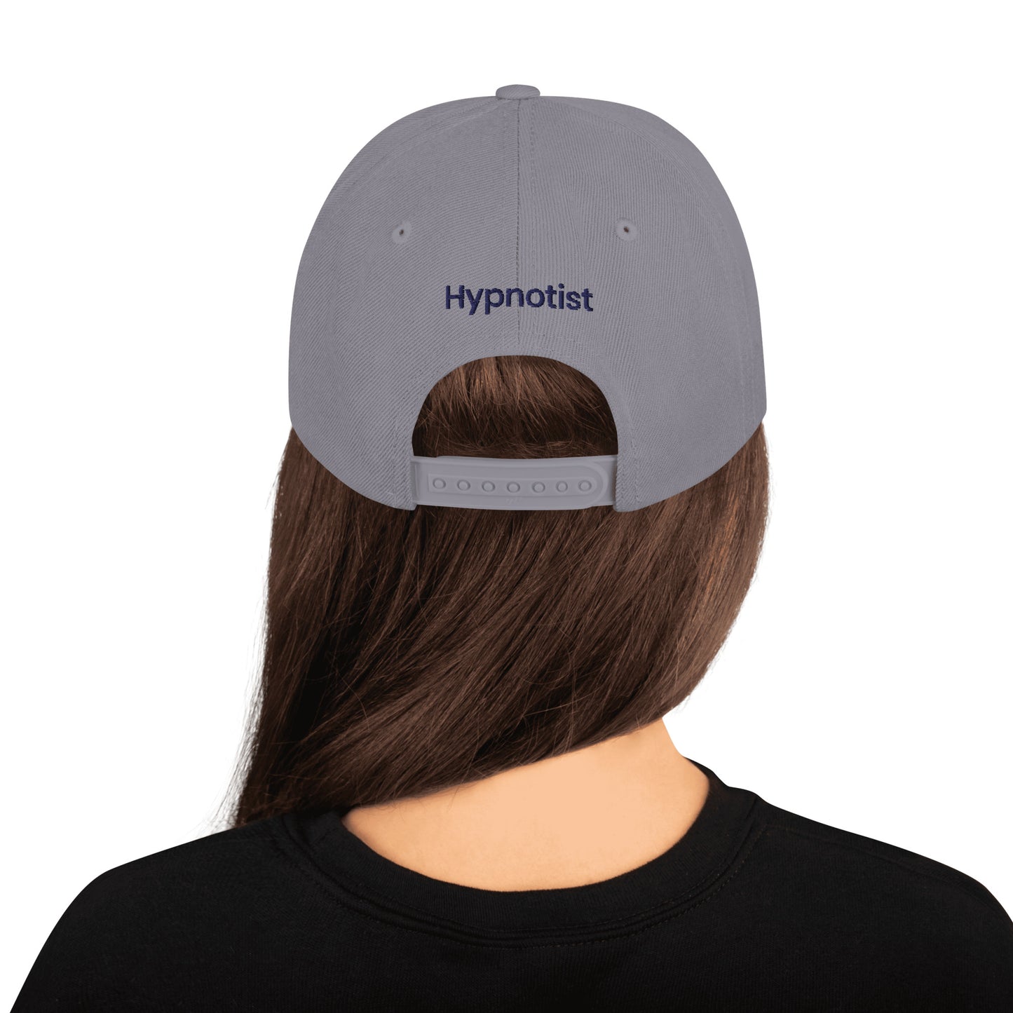 Mike Mandel Hypnosis Dark Plain Logo Snapback Hat