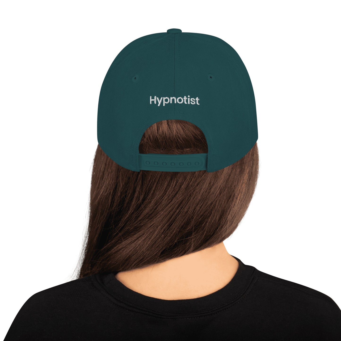 Mike Mandel Hypnosis Light Plain Logo Snapback Hat