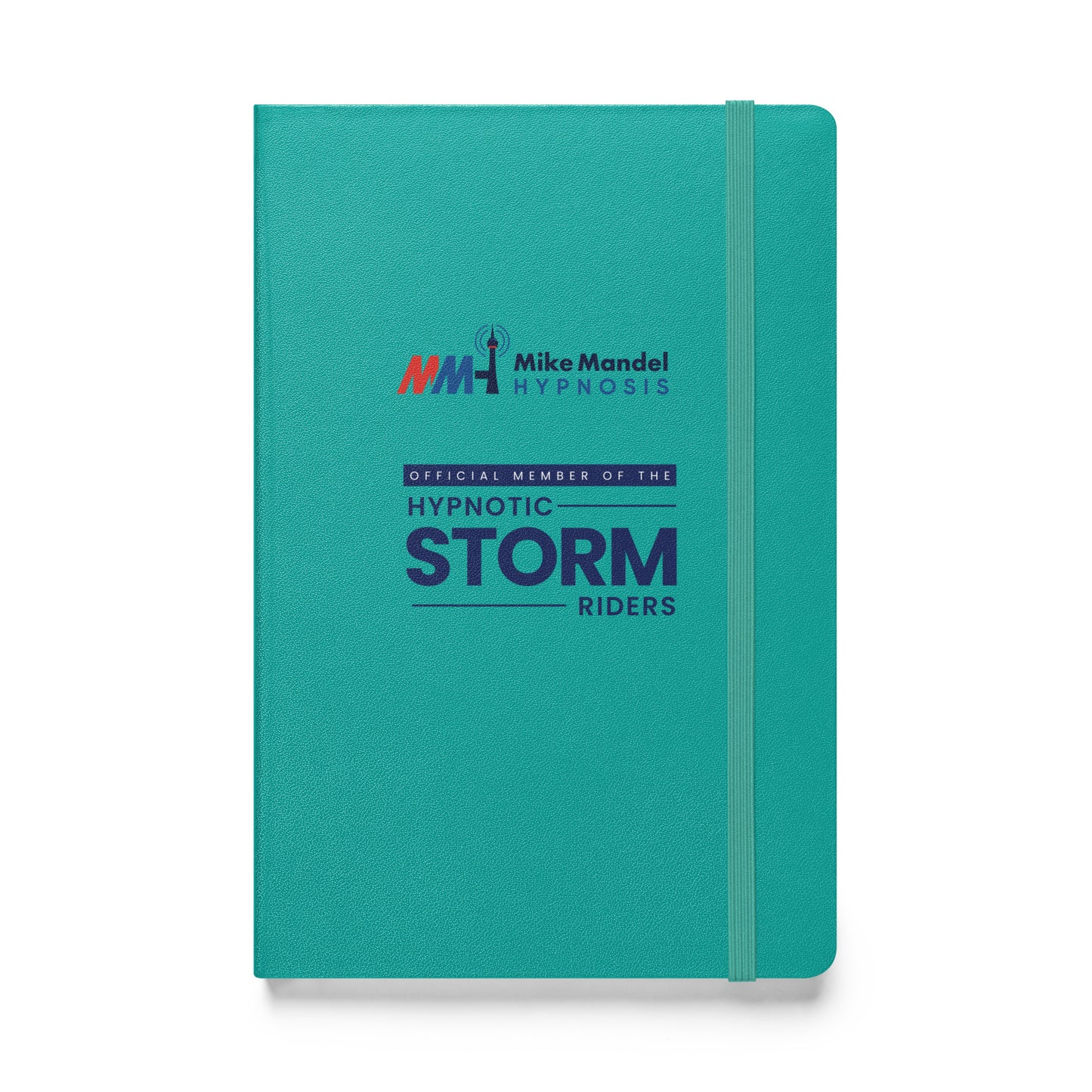 Official Mike Mandel Hypnosis StormRider Colored Logo Hardcover Bound Notebook