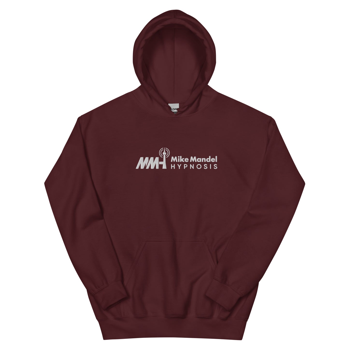 Simple Mike Mandel Hypnosis Hoodie Plain Logo Light