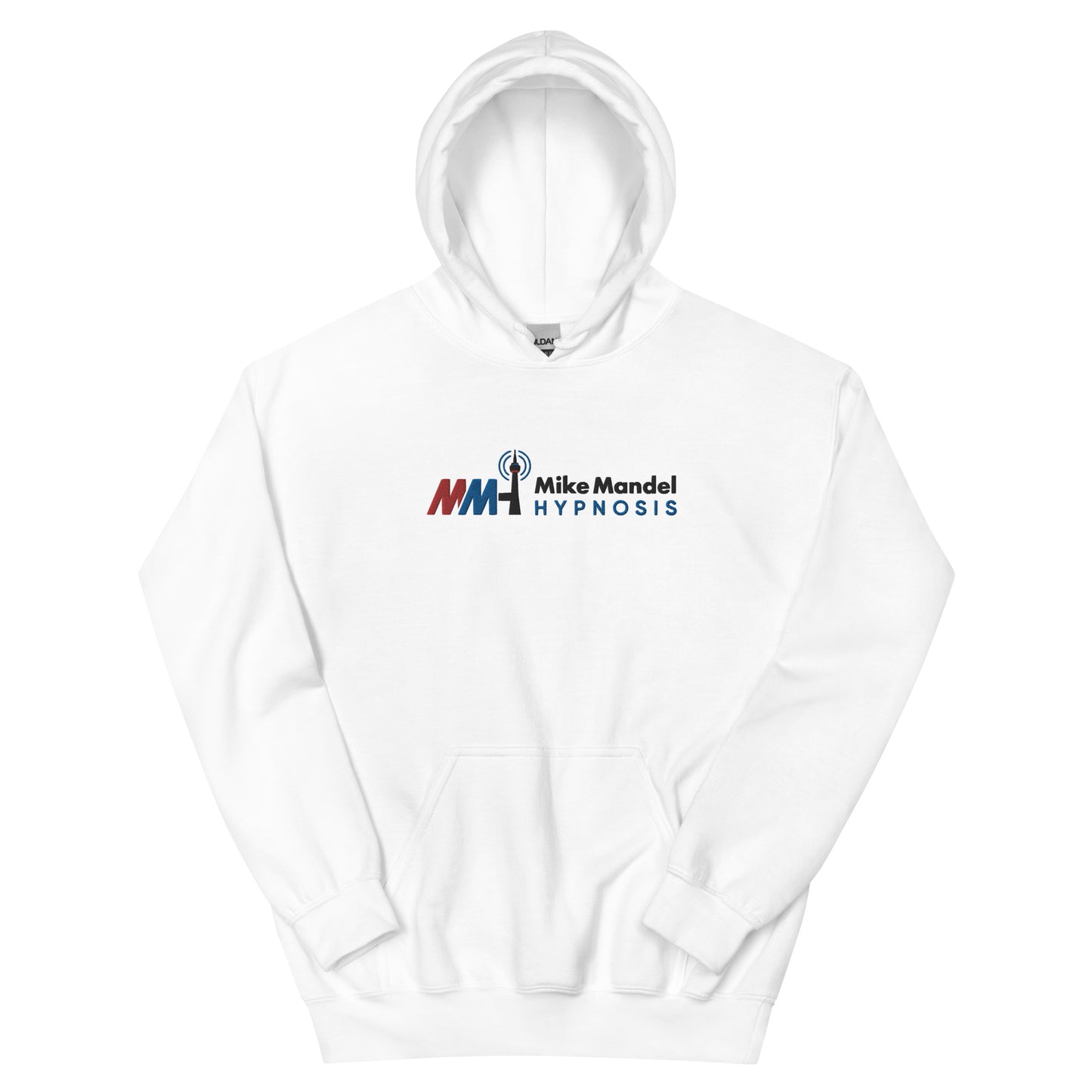 Simple Mike Mandel Hypnosis Hoodie Colored Logo Light